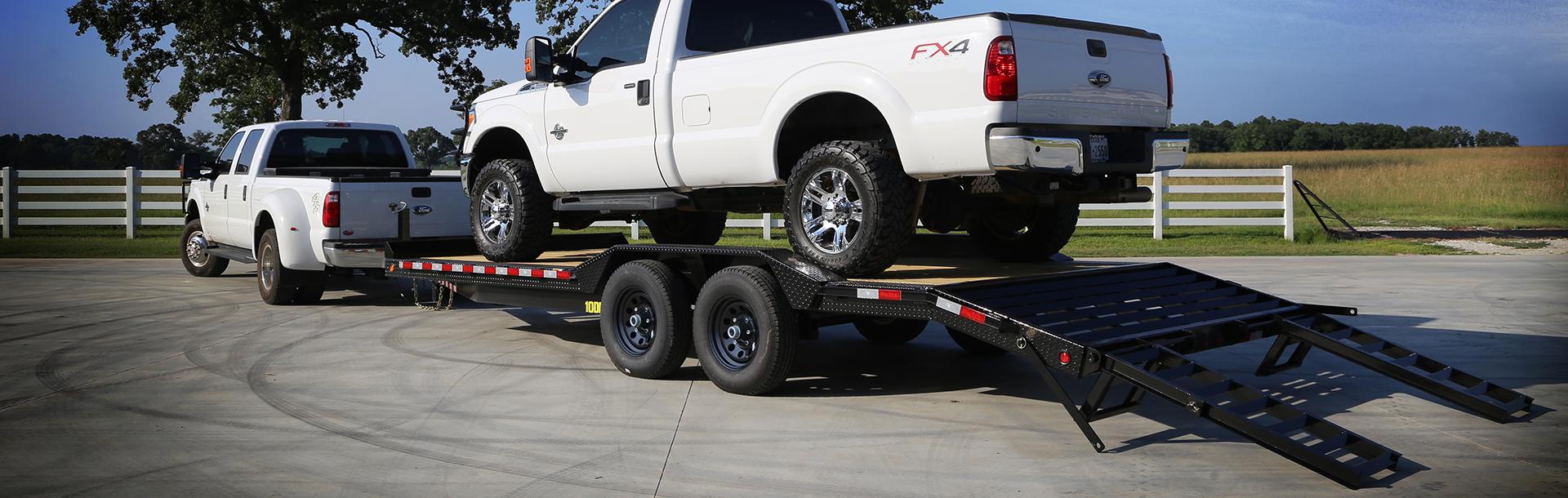 Big Tex 10DF Pro Series DriveOver Fender Equipment/Car Hauler, Car