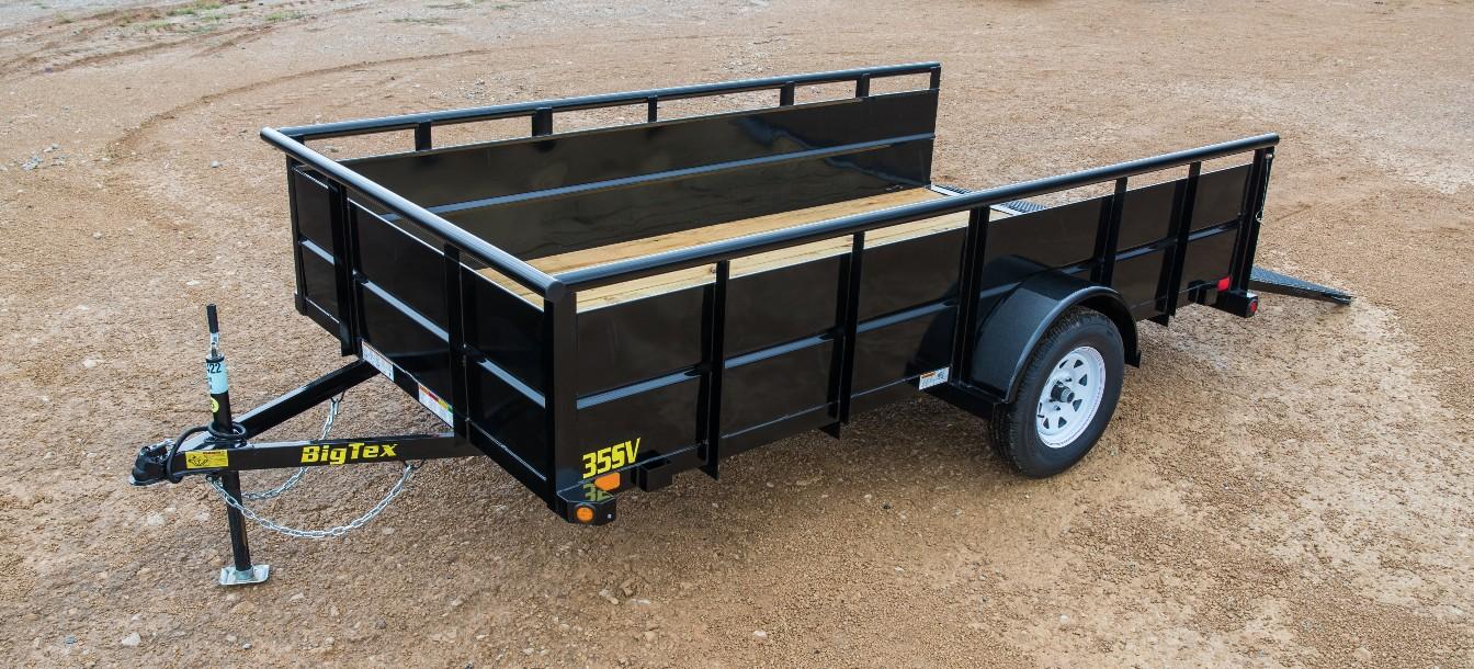 Big Tex 35SV 77″ x 12 Single Axle Vanguard Trailer image 4