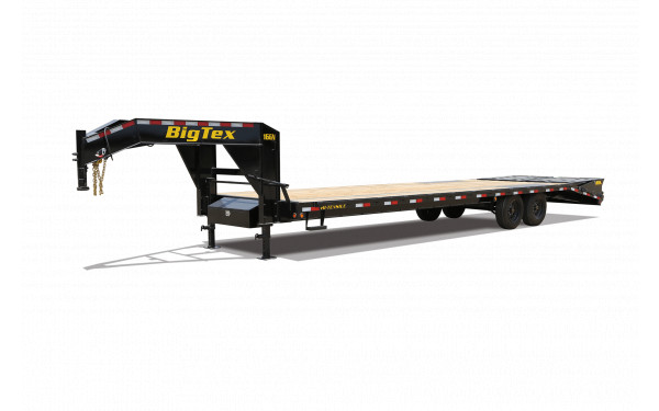 Big Tex 16GN 17.5K TANDEM G/N 102×30+5 DVT, MEGA RAMPS, BLK