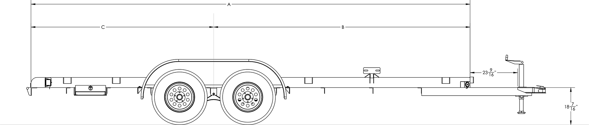 Big Tex 60EC Economy Tandem Axle Car Hauler | Trailer Solutions of