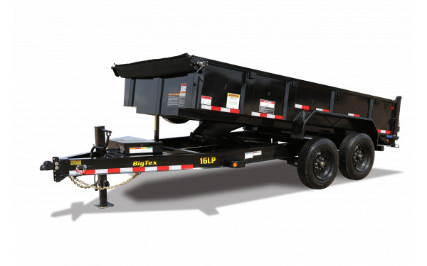 Big Tex 16LP 17.5K TAND LP DUMP 83″x16 6S Black