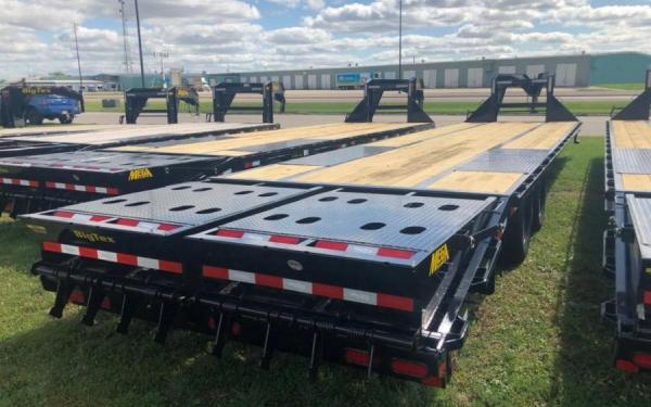 Big Tex 22gn 8 5x28 5 Open Gooseneck W Mega Ramps Grand Trailer Sales In East Grand Forks Mn