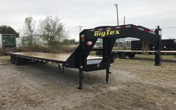 25gn 40 Big Tex Gooseneck Trailer 40 W 8 Slide In Ramps Hot Shot Trailer Northwest Arkansas Trailer Sales In Fayetteville Ar