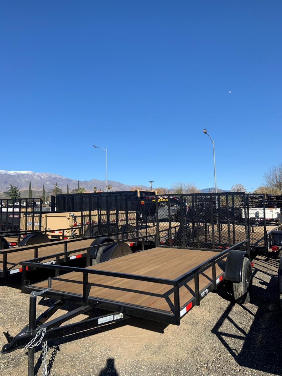 WORK HORSE 3K 7X12 SINGLE AXLE UTILITY TRAILER VALUE Big Tex Trailer World