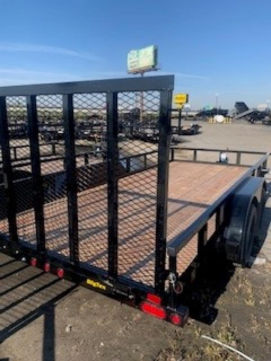 Big Tex 70PI 7K TAND PIPE UTL 83″x20 4RG SPMT BRK2 BK image 3