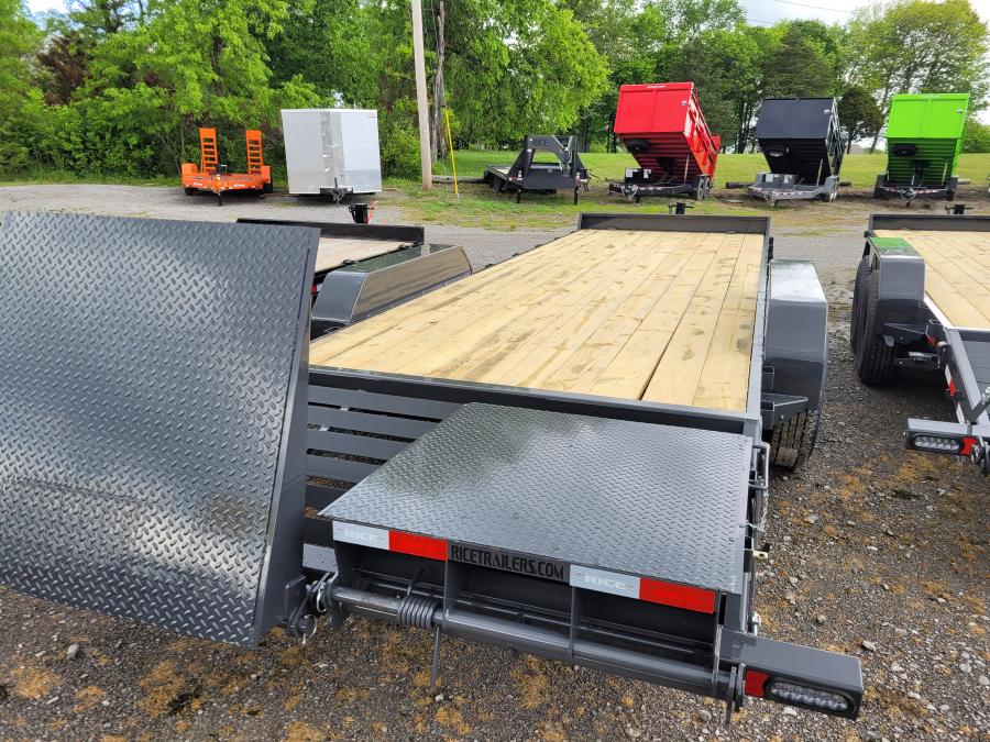 Rice Trailers FME RICE MAGNUM 14K EQUIPMENT HAULER 20+3 GREY